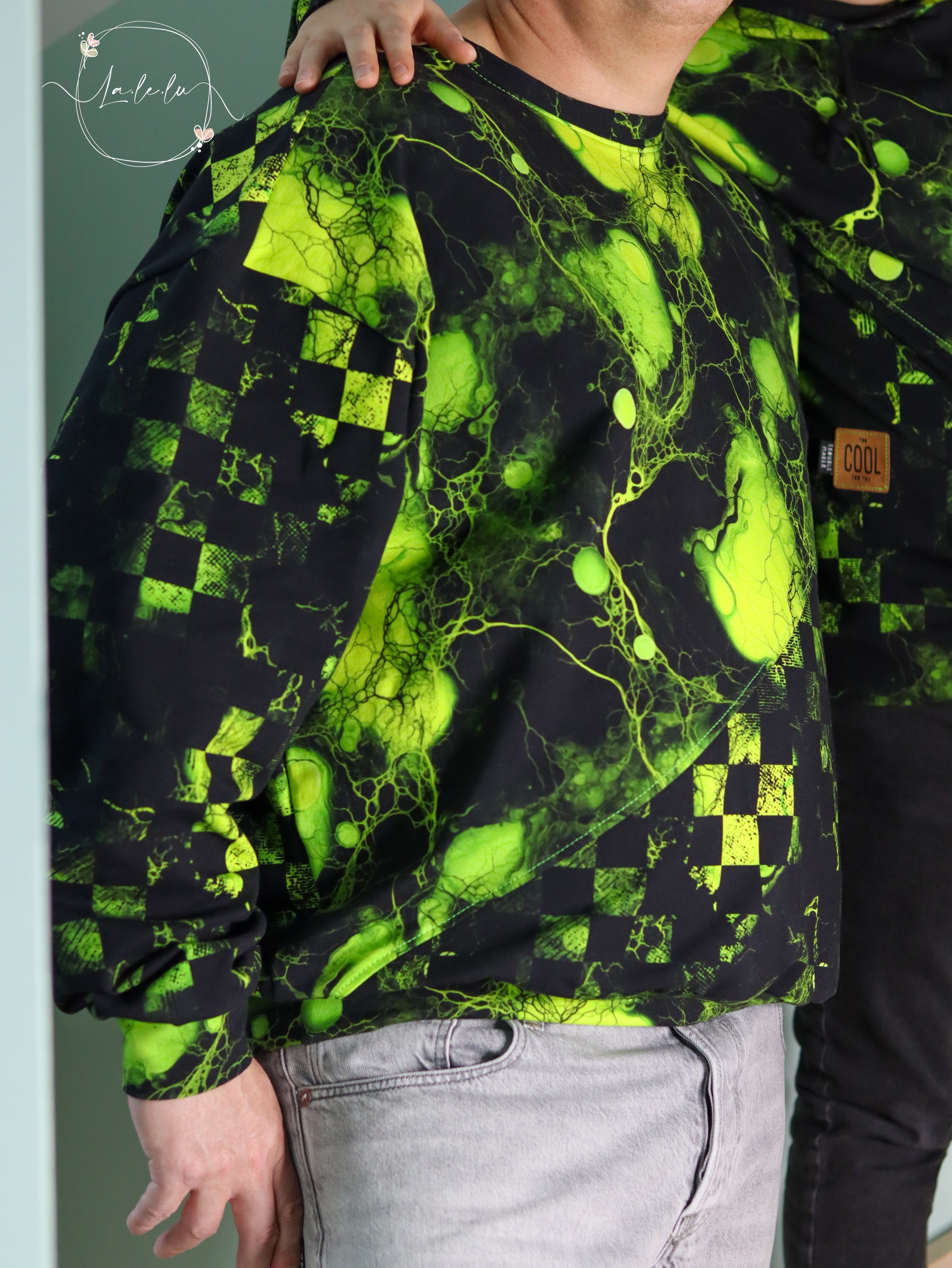 Grün Alkoholdesign Stoff Dauervorbestellung